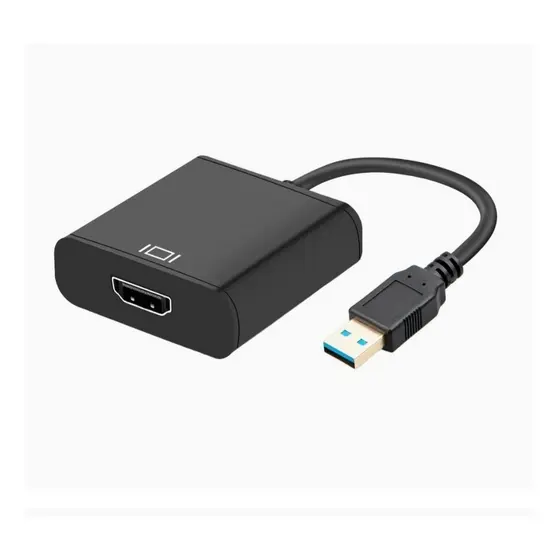 Cabo Adaptador Conversor Usb X Hdmi 1080p Placa Multi Telas Adaptador Conversor Usb Para Hdmi Usb 3.0