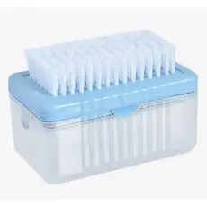 Dispenser Porta Sabão Em Barras Para Lavar Roupa Esfregão