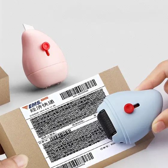 Carimbo Com Abridor De Caixa De Ferramenta De Corte/carimbo de privacidade / Proteção De Identidade/Carimbo Recarregável Para Proteção De Privacidade/Capa De Tinta Rápida
