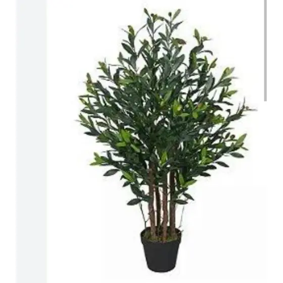 planta oliveira artificial 1mt o vaso não acompanha