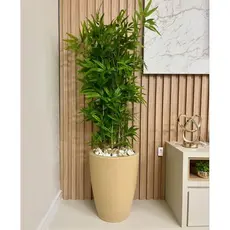 planta bambu artificial 1mt  4hastes o vaso não acompanha