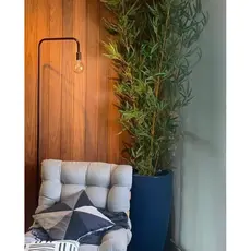 planta bambu 5 hastes artificial 1mt sem o vaso