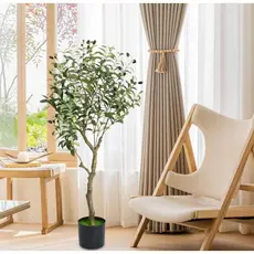 planta oliveira artificial 1.25mt o vaso não acompanha o produto
