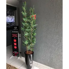 planta bambu artificial 1mt 5 galhos o vaso não acompanha