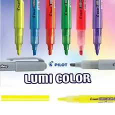 Marca Texto LumiColor 200-SL Cor Neon Pilot - caneta destaca texto à base de água