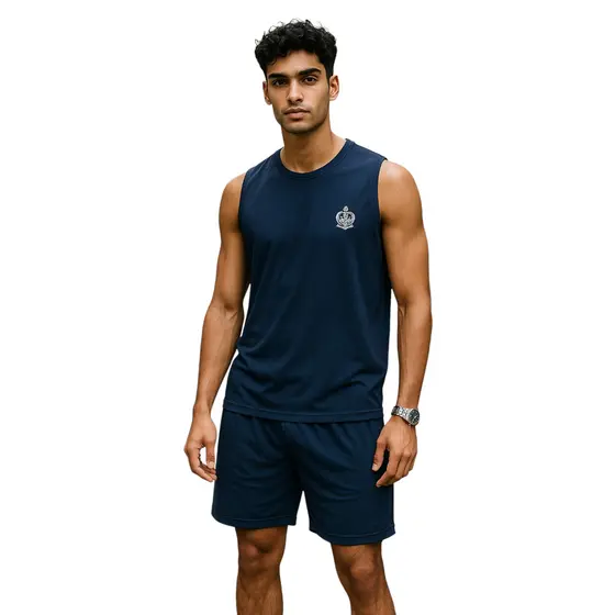 Pijama Masculino Regata Verão Adulto em Malha de Qualidade