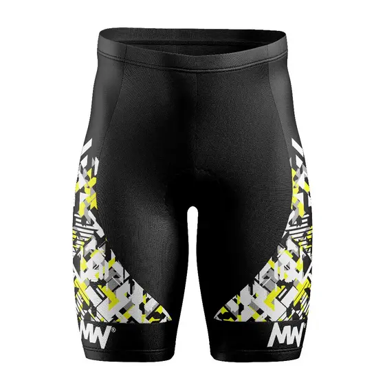 Bermuda Ciclismo Mtb Geometrica Forro Gel Masculino e Feminino