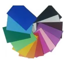 Papel Color Set Grande 10 Ou 20 Folhas - Uma Cor- Escolha Na Variação