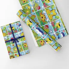 Bobina de Papel Presente INFANTIL UNISSEX - 60cm de Altura- Escolha tamanho na variação