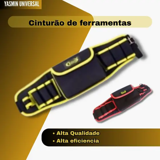 Cinturão De Carpinteiro Ferramentas Pedreiro Eletricista Cinto Bolsao Alta Qualidade