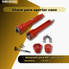 Chave para apertar cano de pia troca de torneiras - Filtros Grifo Hidráulico Chave Reparadora Multifuncional