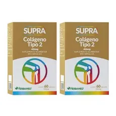 Kit Colágeno Tipo 2 60 Capsulas 40mg Supra Herbamed