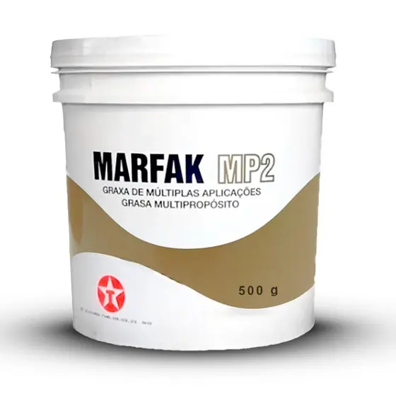 Graxa Texaco Marfak Gma2 Multiplas Aplicações 500g Alta Temperatura Rolamentos Litio Automotiva