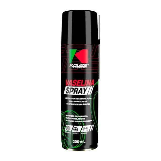 VASELINA SPRAY LUBRIFICANTE MULTIUSO PARA BORRACHAS EM GERAL