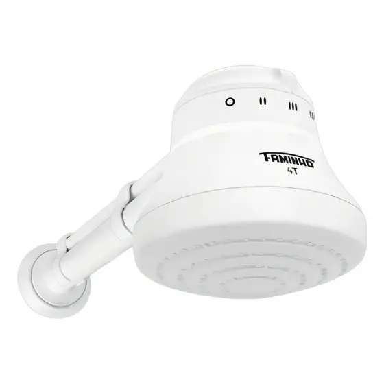 Chuveiro Elétrico Faminho 4T 6800W 220V com Braço - Branco