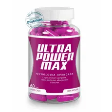 Ultra Max Power - 60 Cápsulas - Energia e Disposição - Suplemento de Alta Performance
