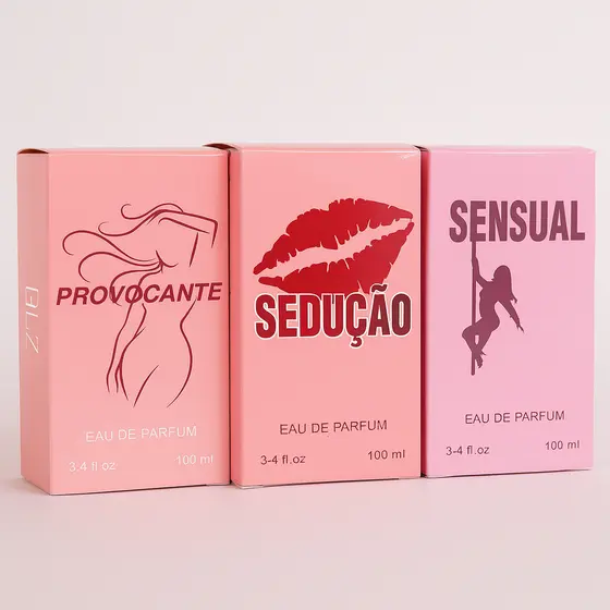 Kit 3 Perfumes Femininos Ref Importado 100ml cada