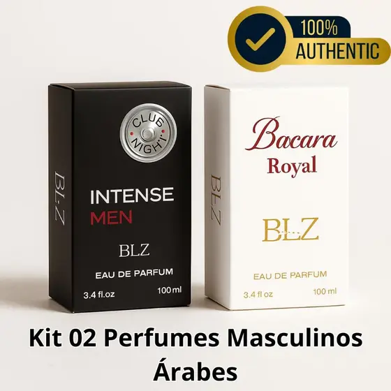 Kit 02 Perfumes Masculinos Árabes 100ml