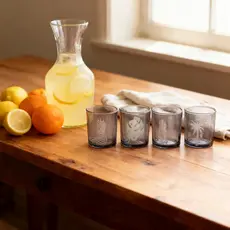 Jogo 04 Copos Para Doses Fume Copo para Shot Drinks Tropical
