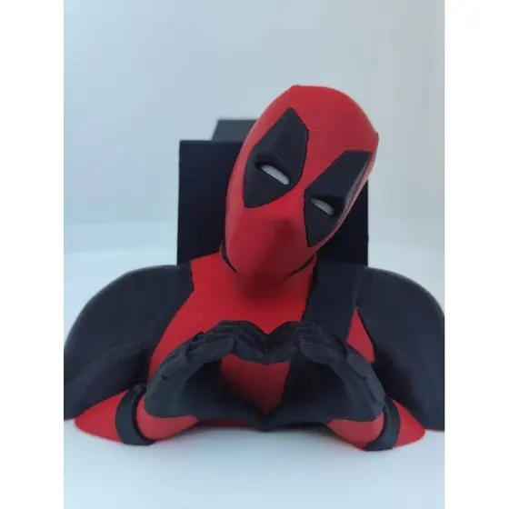 Suporte Controle Deadpool Gamer 3D para Xbox PS4 PS5