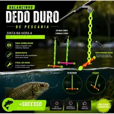 Kit 2 Balancinho Indicador de fisgada Dedo Duro JRTech Classic