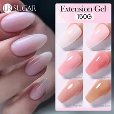 UR SUGAR 150g Gel De Extensão Unhas Nu Rosa Semi Permanente Embebido Em UV LED Verniz Manicure