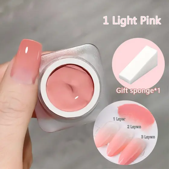 UR SUGAR 8ml Unhas Pat Pintura Gel Gradiente Nude Soak Off UV LED Para Manicure
