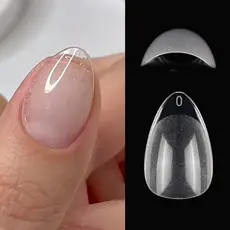 UR SUGAR 240 Pontas De Unhas Em Gel , Postiças Extra Curtas Pré-Formato , Prensa XXS De Vários Tamanhos Nas