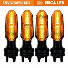 Piscas Seta Led Moto 4un e 2un Twister Fan 160 CB250 Titan 150 XRE300 Titan