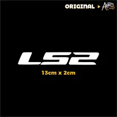 Ls2 adesivo original para capacete bike moto com muita qualidade e preço baixo