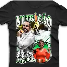Camiseta Estampada Cursos Faculdade Meme Curso Nutri Nutrição