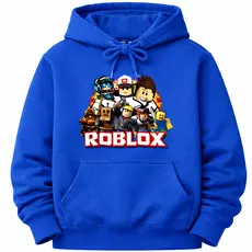 Moletom Infantil Estilo Roblox Gamer Battle Royale Blusa Canguru Com Capuz