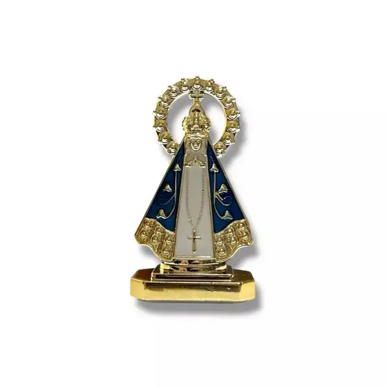 Santinha Nossa Senhora Aparecida P Painel Carro Dupla Face