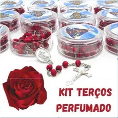 Terço Perfumado de Nossa Senhora Aparecida Com Cheiros De Rosas