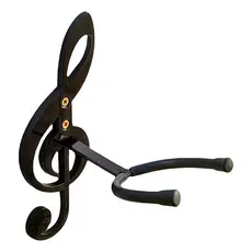 Suporte de Parede Fixo para Violão Guitarra Ukulele Cavaco Clave de sol