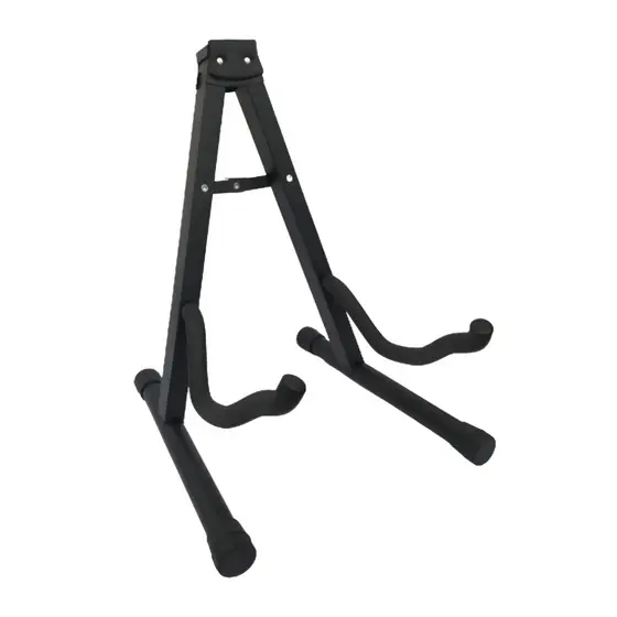 Suporte de Chão Para Guitarra Baixo Violão Ukulele Dobrável Resistente