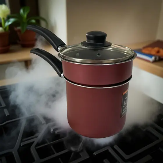 Cuscuzeira Antiaderente 1 Litro 6 Camadas Superteflon MTA - Lançamento