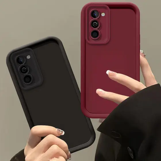 Para Samsung Galaxy A03S Capa A02S Protetora Macia Anti-Queda