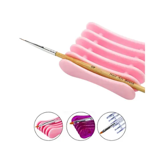 Suporte para pincel de unhas