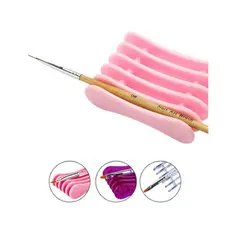 Suporte para pincel de unhas
