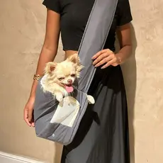 Bolsa Para Pet Luna P Canguru Lateral Pet Cães Cão Cachorro Gato