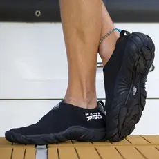 Sapatilha Aquática Esportes Pesca Camping Trilha Lazer - Bad Fish - Preto