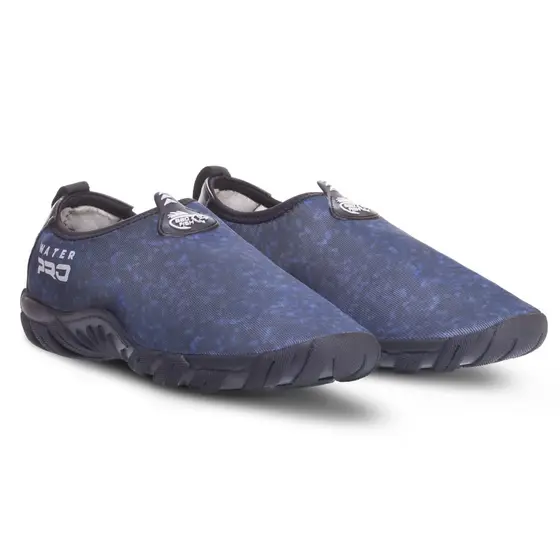 Sapatilha Aquática Esportes Pesca Camping Trilha Lazer - Bad Fish - Cinza e Azul