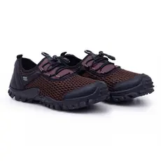 Tênis Antiderrapante Track  Para Esportes Pesca Camping Trilha Lazer Bad Fish Marrom
