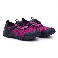 Tênis Antiderrapante Track Para Esportes Pesca Camping Trilha Lazer Bad Fish Pink