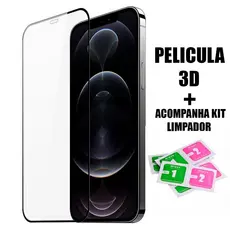 Película Iphone De Vidro 3d Full Proteção de Tela Para iPhone 3D/9D 6/7/8 Plus Xs XR 11 12 13 14 15 16plus/Pro/Promax.