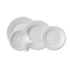 Jogo de Jantar 40 Peças Chá Pomerode Porcelana Schmidt