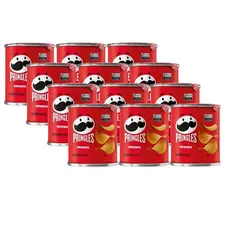 KIT 12 BATATA CHIPS PRINGLES ORIGINAL 35GR