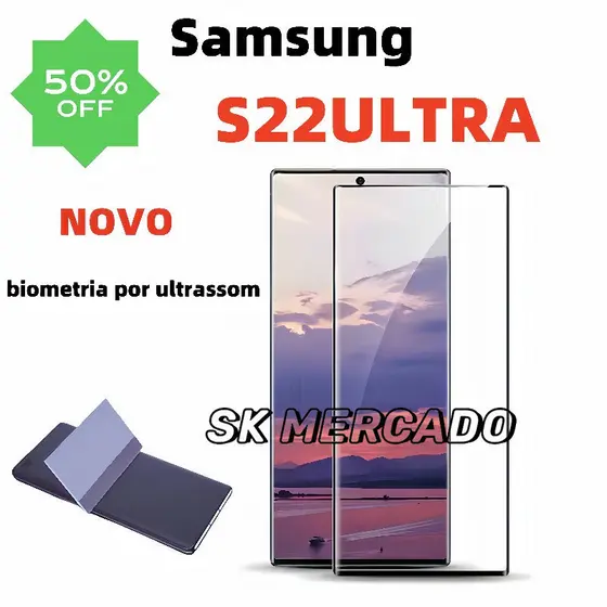 Película Curvada 3D S22 Ultra