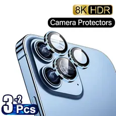 Protetor De Câmera Para iPhone 11 12 13 Mini 14 15 16 17 Plus Pro Max Anel De Metal